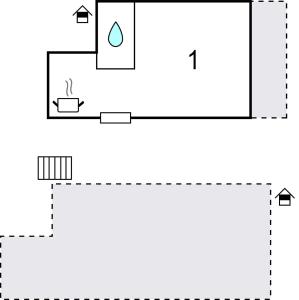 Půdorys ubytování Apartment Jelsa 07