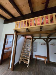 Postel nebo postele na pokoji v ubytování Nuevo Ecolodge Cabañeros