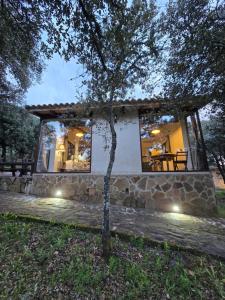 Zahrada ubytování Nuevo Ecolodge Cabañeros