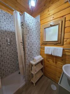 Koupelna v ubytování Nuevo Ecolodge Cabañeros