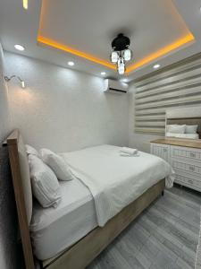 Postel nebo postele na pokoji v ubytování Sultanahmet Immortelle Apartment
