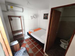 Cabaña Gaia Rodadero的一间浴室
