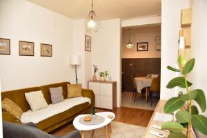 Posezení v ubytování Apartman U2