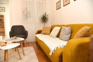 Posezení v ubytování Apartman U2