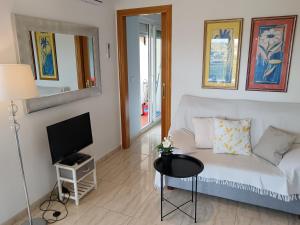TV/Unterhaltungsangebot in der Unterkunft Ada Neptuno Apartamento, Aire acondicionado, WiFi, Piscinas, Parking