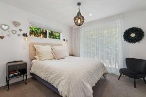 Ένα ή περισσότερα κρεβάτια σε δωμάτιο στο Inn McDowell - Modern 3 Bedroom in Springfield