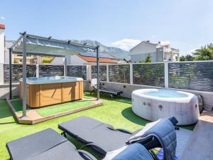 Nespecifikovaný výhled na hory nebo výhled na hory při pohledu z apartmánu