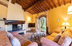 Χώρος καθιστικού στο Casa Roseto