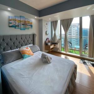 Postel nebo postele na pokoji v ubytování Azure Miami Tower - Mirage Cabin