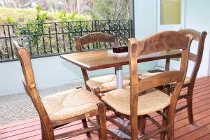 Balkón nebo terasa v ubytování Spot the Sea eagle