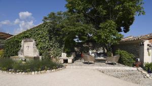 Zahrada ubytování Bastide des Demoiselles