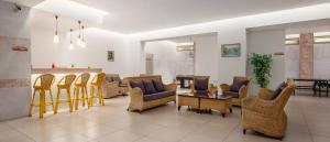 Posezení v ubytování Golden Lotus Hotel