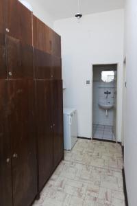 A bathroom at Hostel Hlávkova