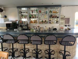 Lounge nebo bar v ubytování Alkyonides Boutique Hotel