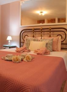 Posteľ alebo postele v izbe v ubytovaní Olyna’s Apartment N.S Preveza