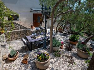 Vonkajšia záhrada v ubytovaní Villa in Makarska with Infinity Pool & Views