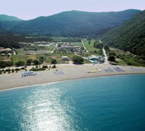 Άποψη από ψηλά του Perdika Resort