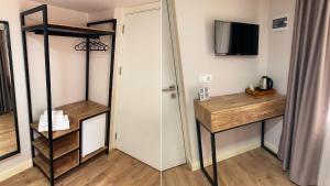Postel nebo postele na pokoji v ubytování Sahil Butik Otel + 37 fotografií