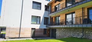 Budova, kde se apartmán nachází