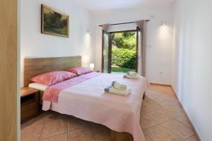 Postel nebo postele na pokoji v ubytování Apartmani Svoboda