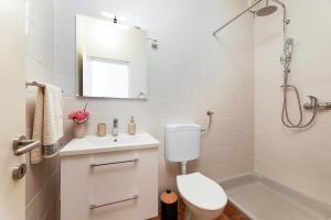 Koupelna v ubytování Apartmani Svoboda