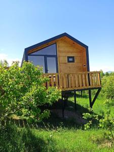 Zahrada ubytování Guest House Ugra