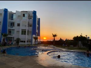 Hồ bơi trong/gần Assilah, briech logement vue sur mer