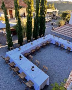 Restaurace v ubytování Relais la Corte di Lequio