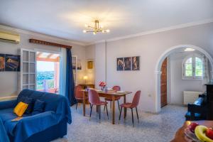Posezení v ubytování Villa Adela