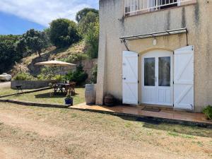 Zahrada ubytování Studio entre mer et montagne