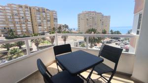 Balkón alebo terasa v ubytovaní Apartamento ValentinaBeach