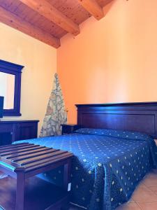 Letto o letti in una camera di Hotel Archimede Ortigia