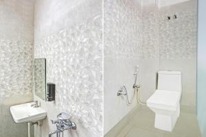 Koupelna v ubytování Hotel O Padam Residency