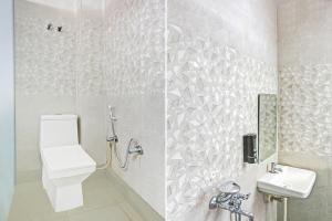 Koupelna v ubytování Hotel O Padam Residency