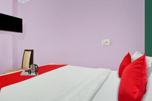 Postel nebo postele na pokoji v ubytování Hotel O Padam Residency + 18 fotografií