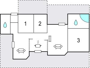 Půdorys ubytování Holiday Home Kystagervej Odder Ix