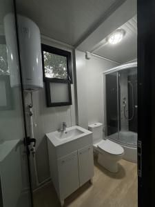 Koupelna v ubytování Frutak Resort-TINY HOMES