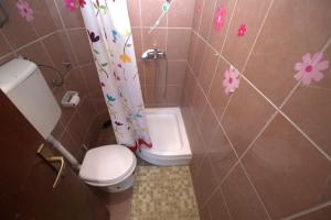 Koupelna v ubytování Maja Apartman