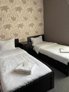Ένα ή περισσότερα κρεβάτια σε δωμάτιο στο Hotel Eight