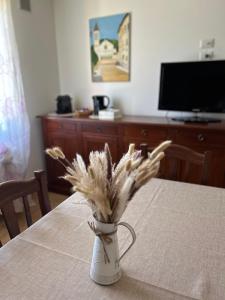 Μια τηλεόραση ή/και κέντρο ψυχαγωγίας στο Cuore di Legno Country House