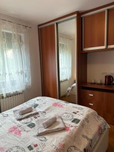 Postel nebo postele na pokoji v ubytování One Love 2