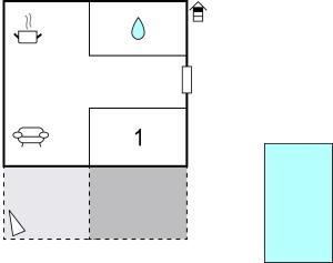 Půdorys ubytování Apartment Jadrija 09
