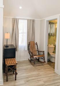 Ένα μπάνιο στο Hinckleys Dreamwood Cottages