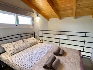 Postel nebo postele na pokoji v ubytování Lemon Loft