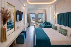 Et sittehjørne på Aura Suites