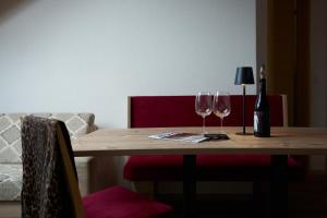 Posezení v ubytování Collina Hotel Garni