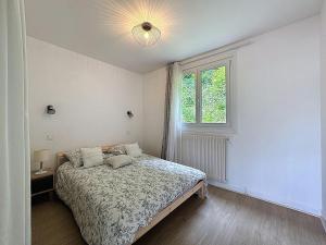 Posteľ alebo postele v izbe v ubytovaní Vue Panoramique & Charme Romeuf E