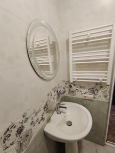 Koupelna v ubytování KARD HOUSE