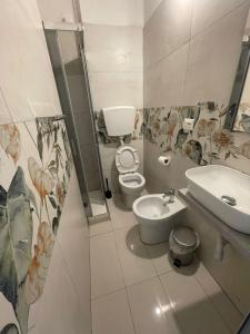 Koupelna v ubytování Piccolo Hotel di Lavagna