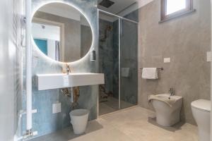 A bathroom at Hotel Cristina